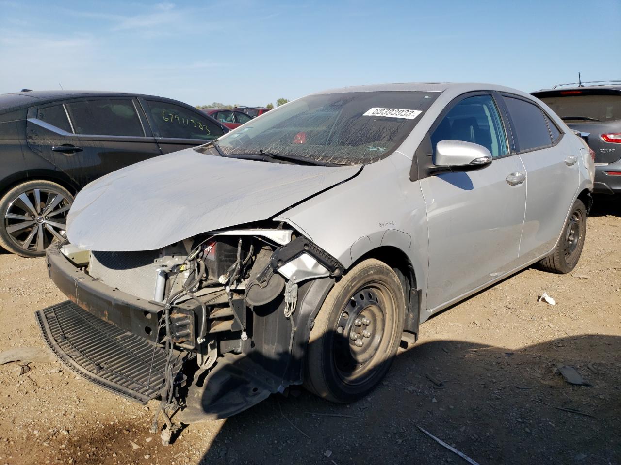 Obraz 1 z 2017 TOYOTA COROLLA L 2017 z VIN 5YFBURHE0HP603193