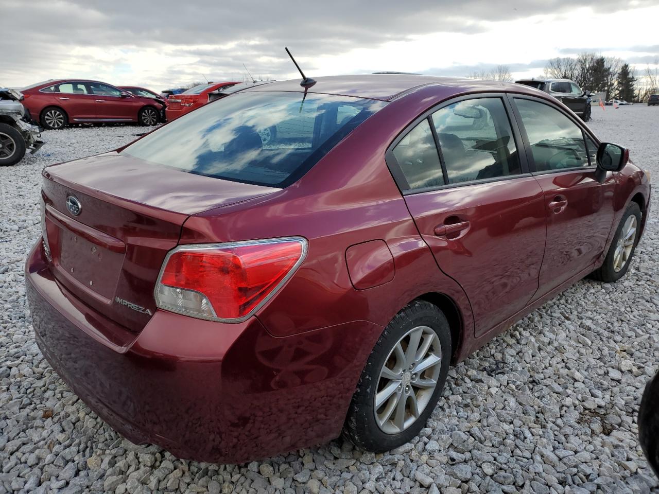 Изображение 3 2012 SUBARU IMPREZA PREMIUM 2012 с VIN JF1GJAB61CH010907