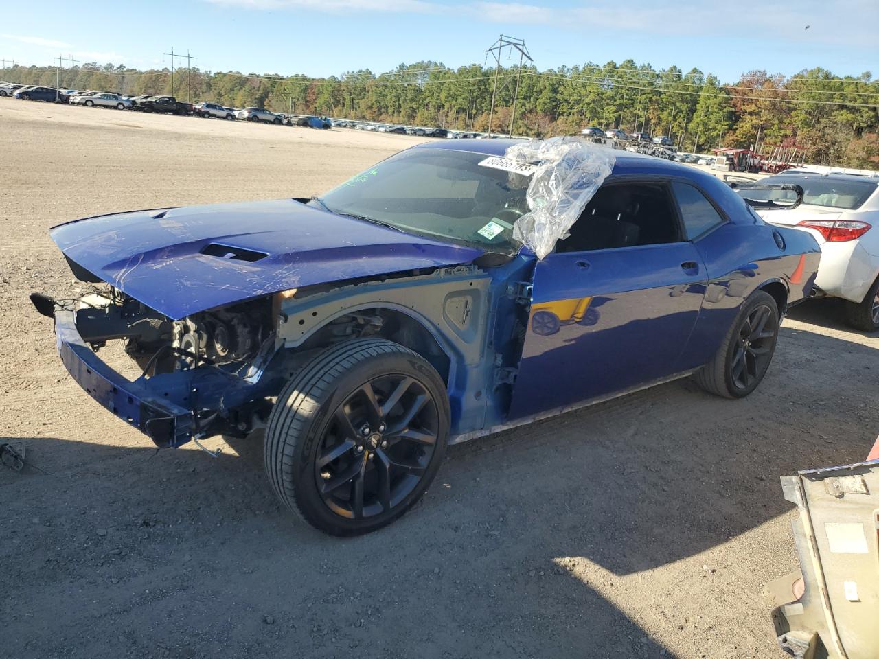 Image 1 of 2020 DODGE CHALLENGER SXT 2020 with VIN 2C3CDZAG3LH210971