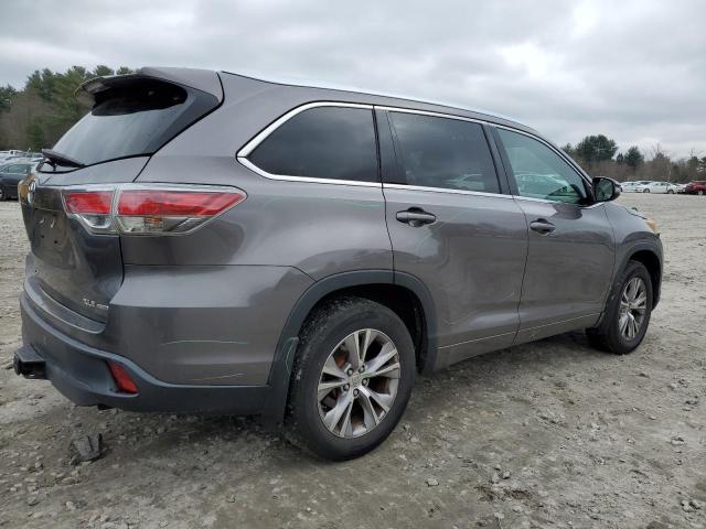 Obraz 3 z 2015 TOYOTA HIGHLANDER XLE 2015 z VIN 5TDJKRFH8FS172752