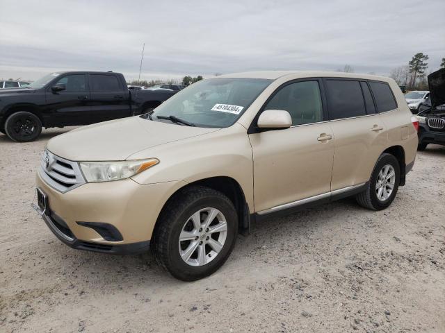 Image 1 of 2011 TOYOTA HIGHLANDER BASE 2011 with VIN 5TDZA3EH4BS013306