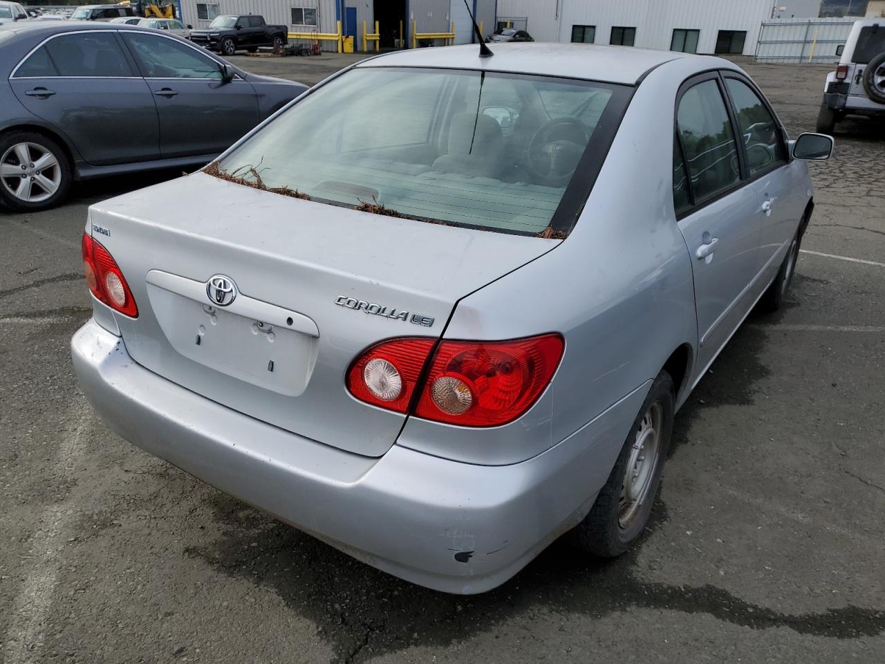 Image 3 of 2005 TOYOTA COROLLA CE 2005 with VIN 1NXBR32E05Z451238