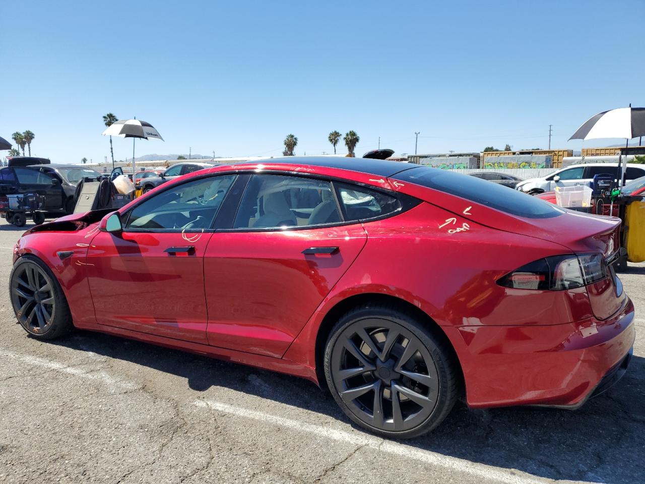 Изображение 2 2023 TESLA MODEL S  2023 с VIN 5YJSA1E58PF511032