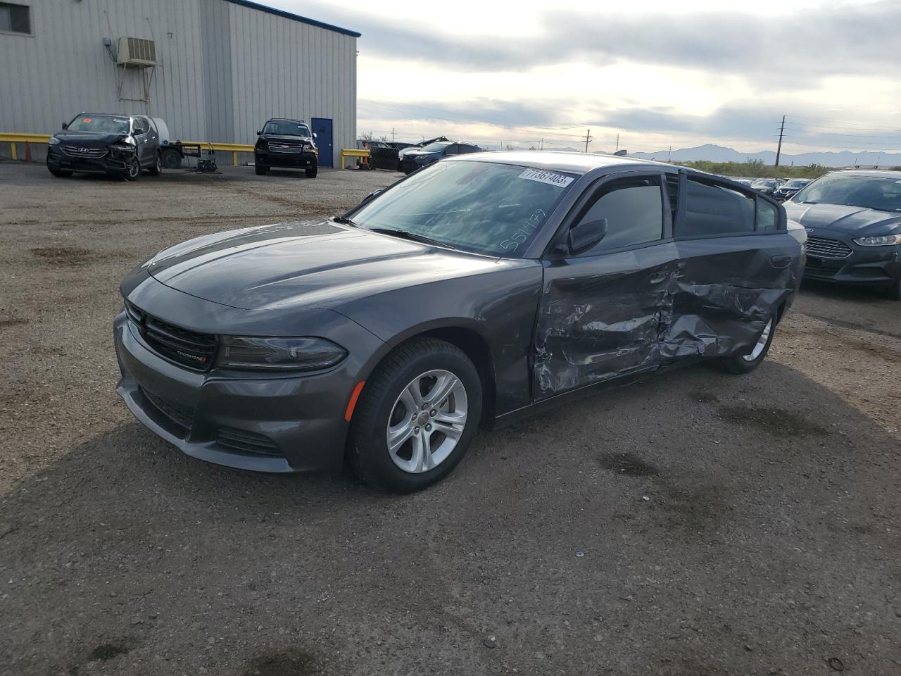 Image 1 of 2023 DODGE CHARGER SXT 2023 with VIN 2C3CDXBG4PH551479