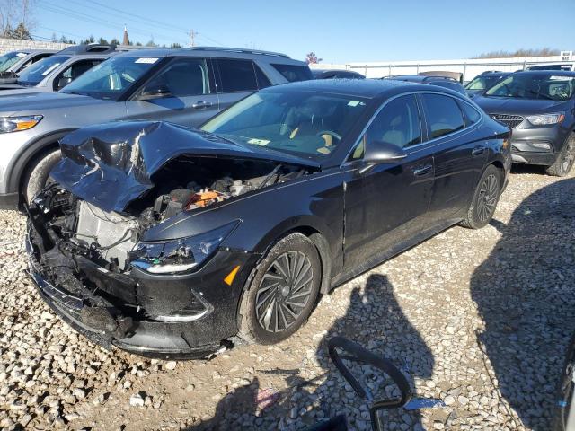 Image 1 of 2022 HYUNDAI SONATA HYBRID 2022 with VIN KMHL54JJ4NA039037