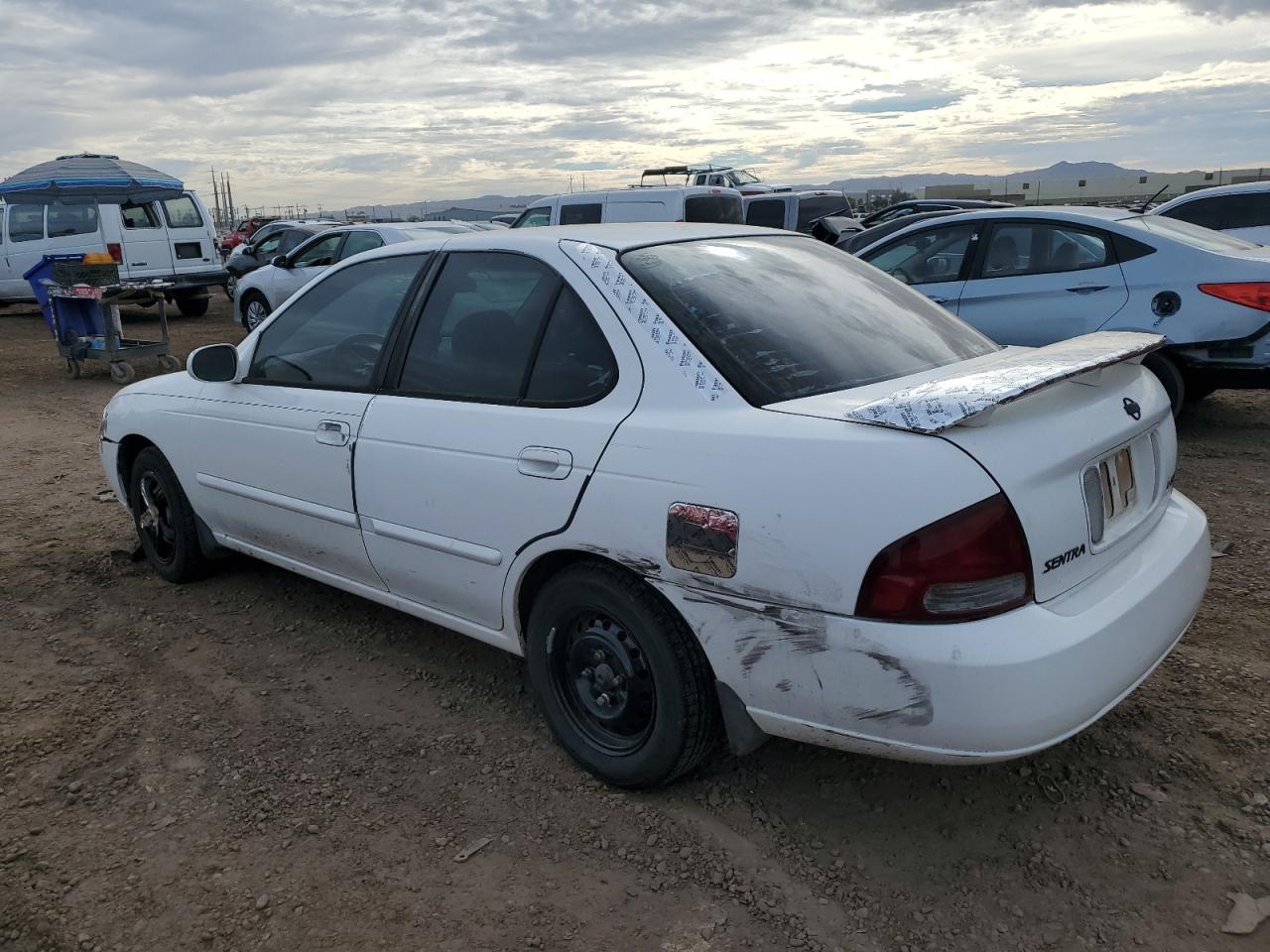 Image 2 of 2002 NISSAN SENTRA XE 2002 with VIN 3N1CB51D22L675184