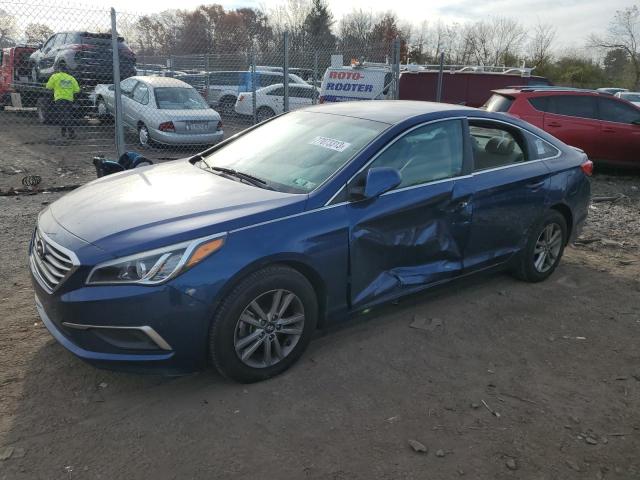 Image 1 of 2017 HYUNDAI SONATA SE 2017 with VIN 5NPE24AF3HH439556