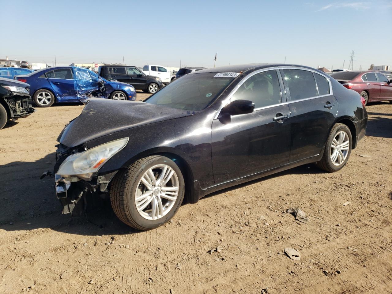 Image 1 of 2013 INFINITI G37 BASE 2013 with VIN JN1CV6AP8DM725635