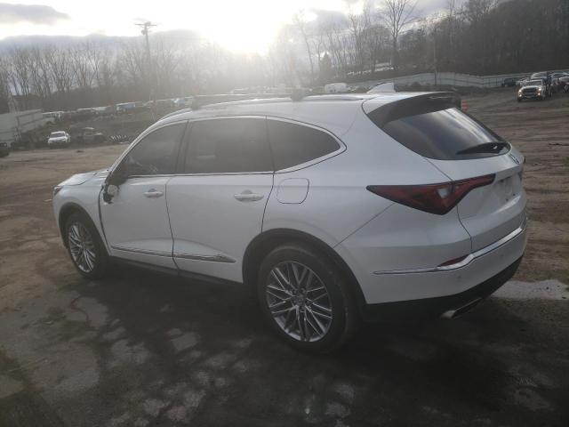 Image 2 of 2022 ACURA MDX ADVANCE 2022 with VIN 5J8YE1H85NL039761