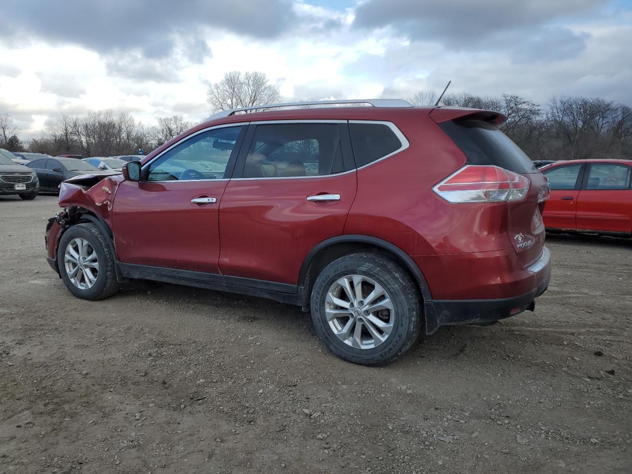 Изображение 2 2016 NISSAN ROGUE S 2016 с VIN KNMAT2MV8GP651357