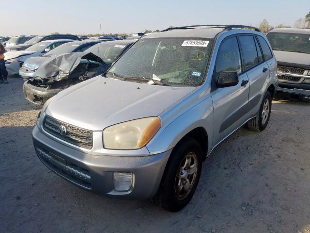 Изображение 2 2002 TOYOTA RAV4 2002 с VIN JTEGH20V120042500