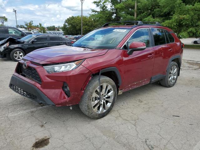 Obraz 1 z 2020 TOYOTA RAV4 XLE PREMIUM 2020 z VIN 2T3A1RFV6LC114983