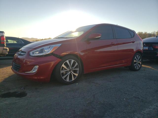 Image 1 of 2017 HYUNDAI ACCENT SPORT 2017 with VIN KMHCU5AE2HU357463