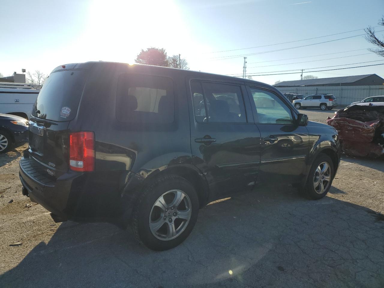 Image 3 of 2013 HONDA PILOT EX 2013 with VIN 5FNYF4H46DB045712