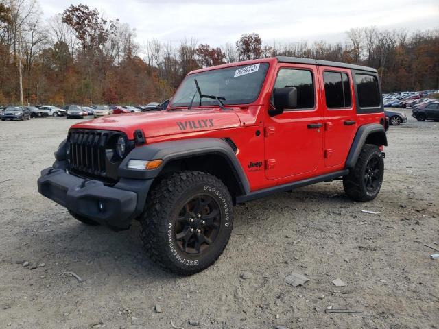 Изображение 1 2020 JEEP WRANGLER UNLIMITED SPORT 2020 с VIN 1C4HJXDG3LW263830