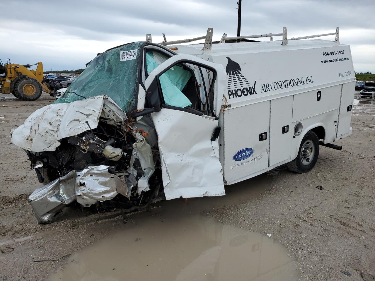 Image 1 of 2017 CHEVROLET EXPRESS G3500  2017 with VIN 1GB0GRFG4H1274087