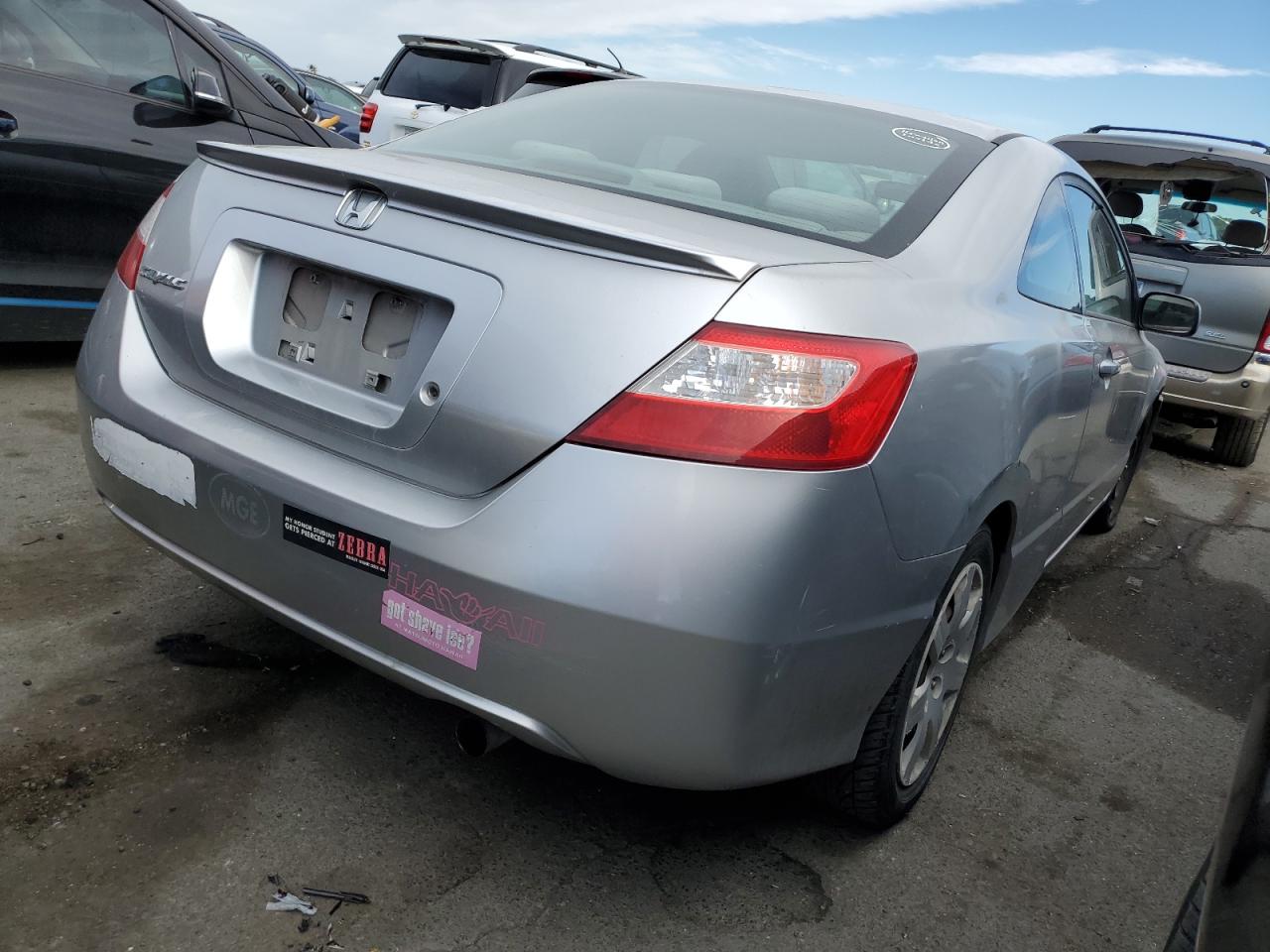 Obraz 3 z 2006 HONDA CIVIC LX 2006 z VIN 2HGFG12666H544053