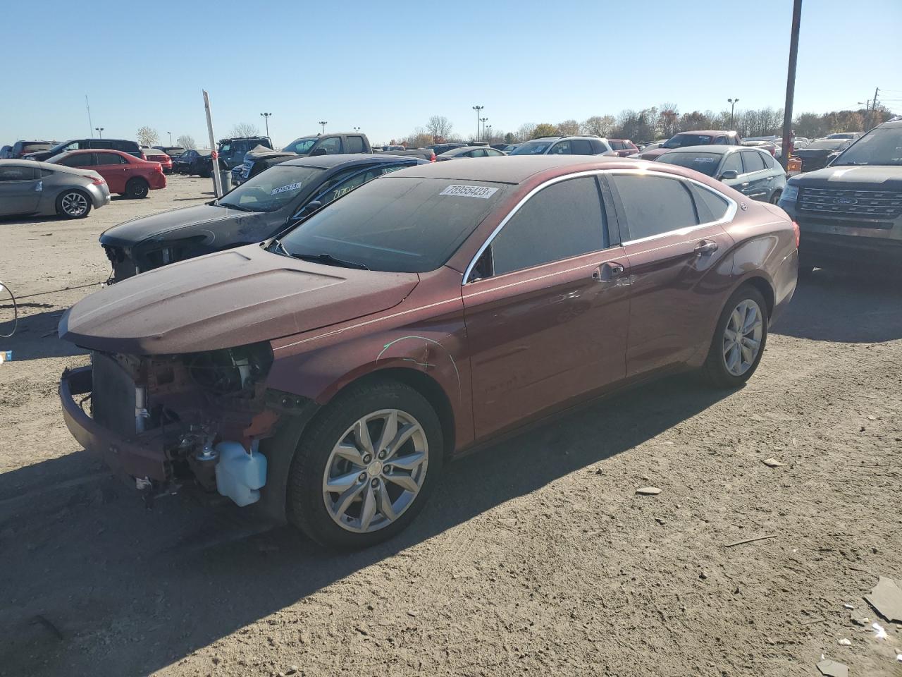 Image 1 of 2016 CHEVROLET IMPALA LT 2016 with VIN 1G1105SA1GU163842