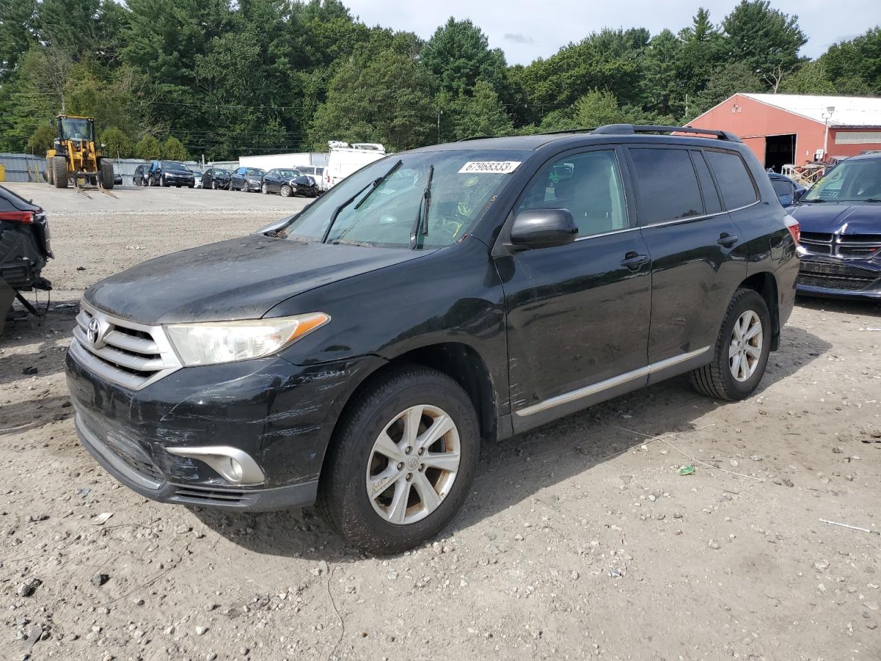 Obraz 1 z 2013 TOYOTA HIGHLANDER BASE 2013 z VIN 5TDBK3EH9DS247538