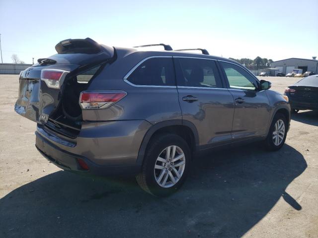 Image 3 of 2014 TOYOTA HIGHLANDER LE 2014 with VIN 5TDZKRFHXES022515