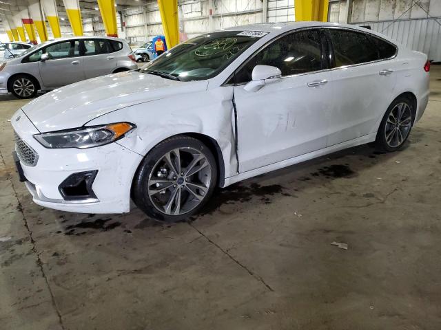 Image 1 of 2019 FORD FUSION TITANIUM 2019 with VIN 3FA6P0D92KR153258