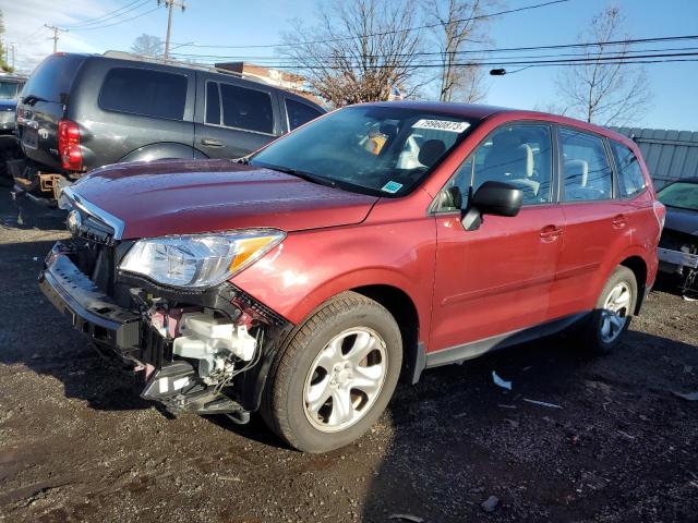 Image 1 of 2015 SUBARU FORESTER 2.5I 2015 with VIN JF2SJAAC2FH537128
