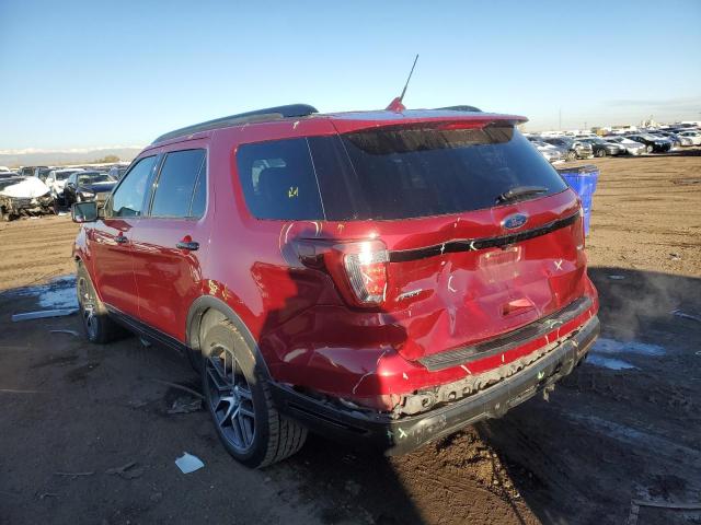 Image 2 of 2019 FORD EXPLORER SPORT 2019 with VIN 1FM5K8GT9KGB48345