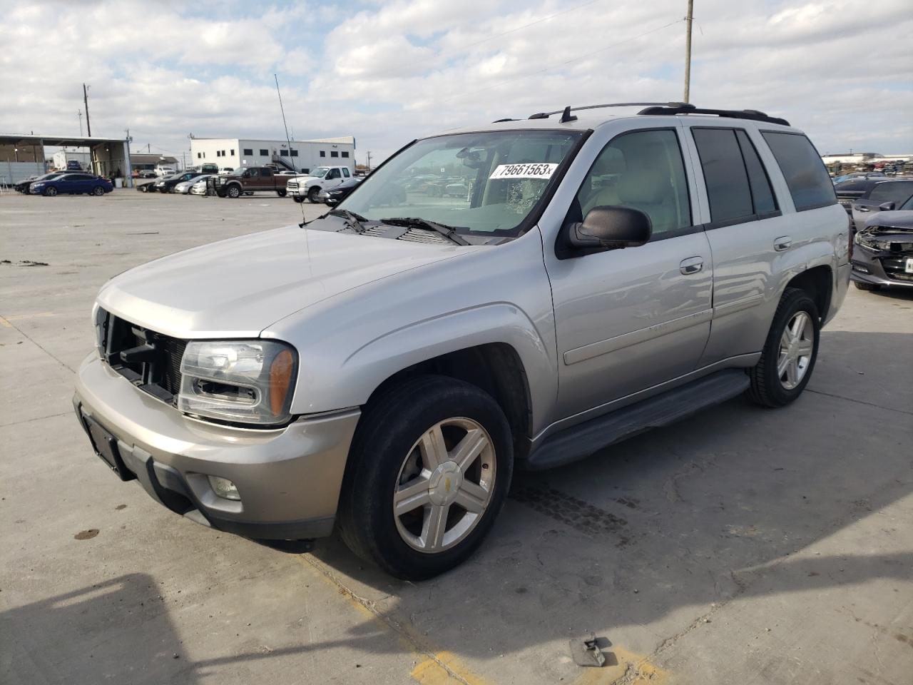 Image 1 of 2008 CHEVROLET TRAILBLAZER LS 2008 with VIN 1GNDS13S882207239