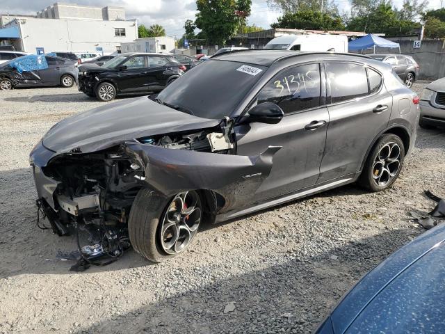 Image 1 of 2022 ALFA ROMEO STELVIO TI 2022 with VIN ZASPAKBN0N7D38083