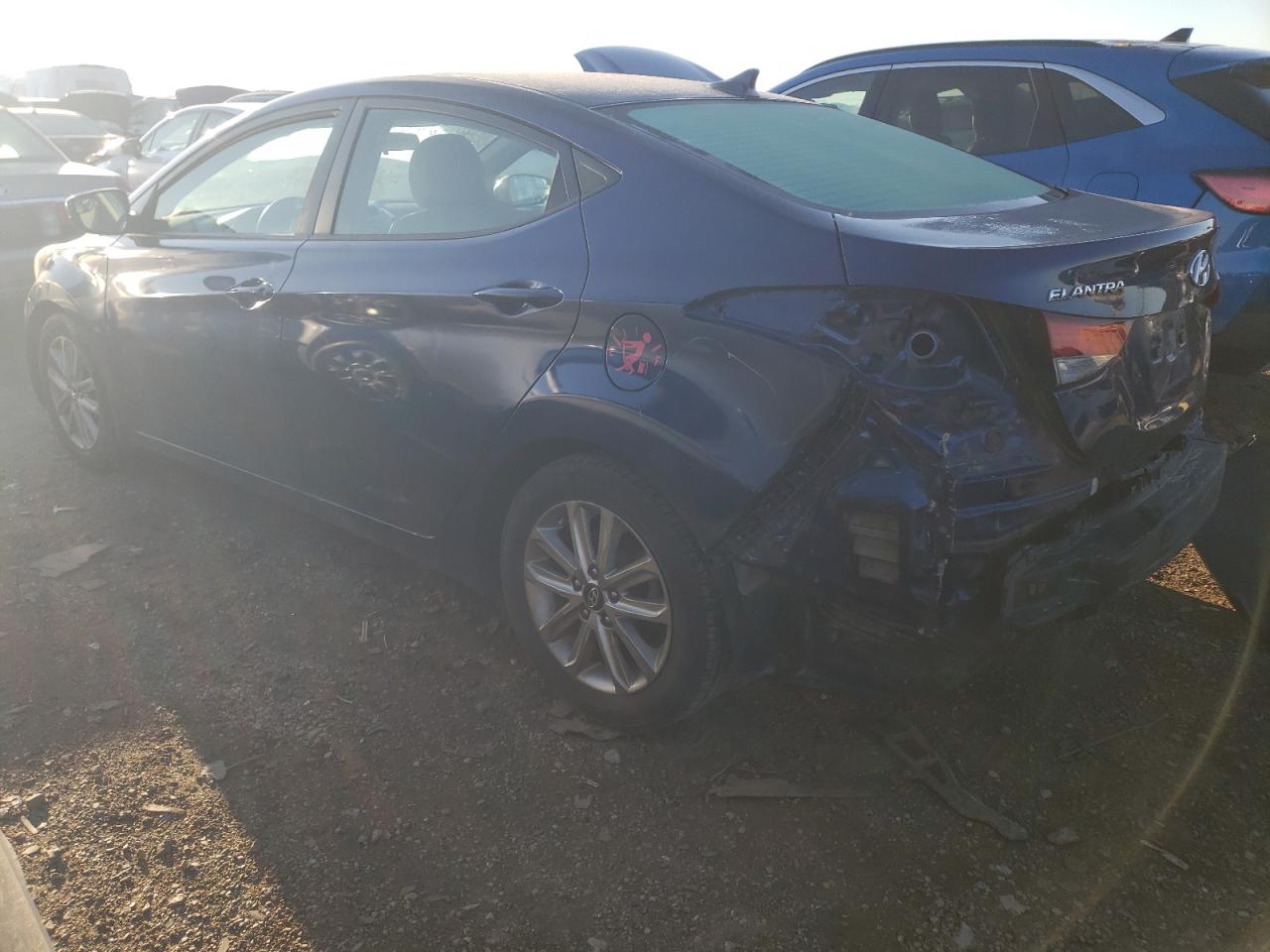 Image 2 of 2015 HYUNDAI ELANTRA SE 2015 with VIN 5NPDH4AE0FH620791