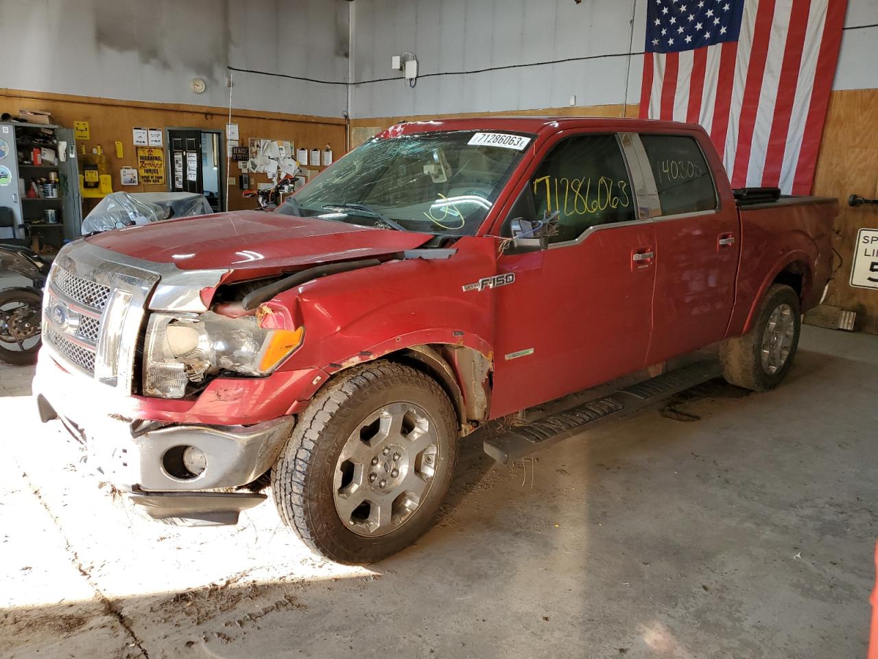 Obraz 1 z 2011 FORD F150 SUPERCREW 2011 z VIN 1FTFW1ET8BFB34790