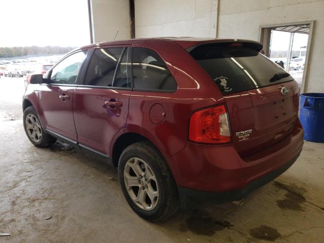 Obraz 2 z 2013 FORD EDGE SEL 2013 z VIN 2FMDK3JC7DBA64882