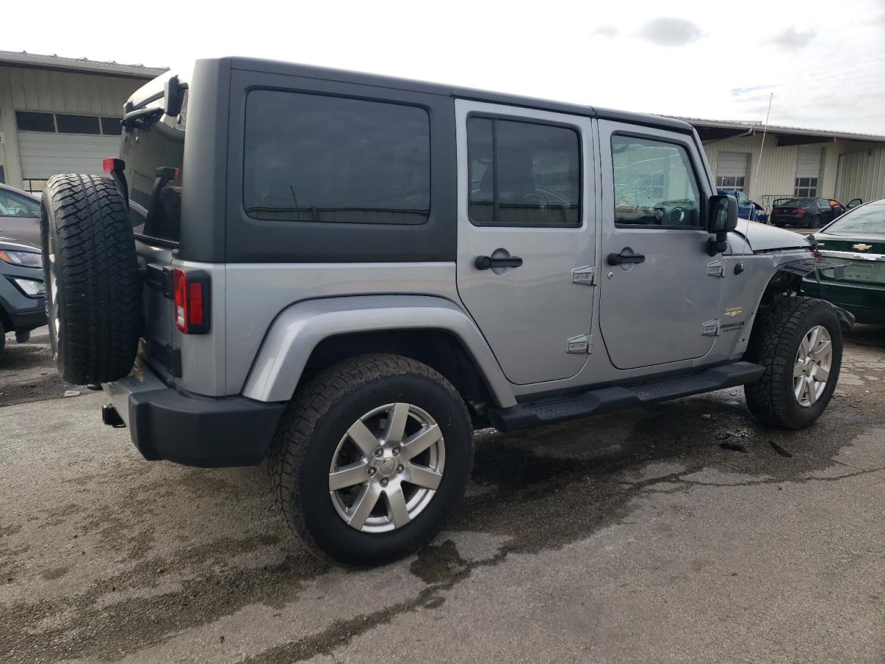 Image 3 of 2015 JEEP WRANGLER UNLIMITED SAHARA 2015 with VIN 1C4BJWEG7FL608555
