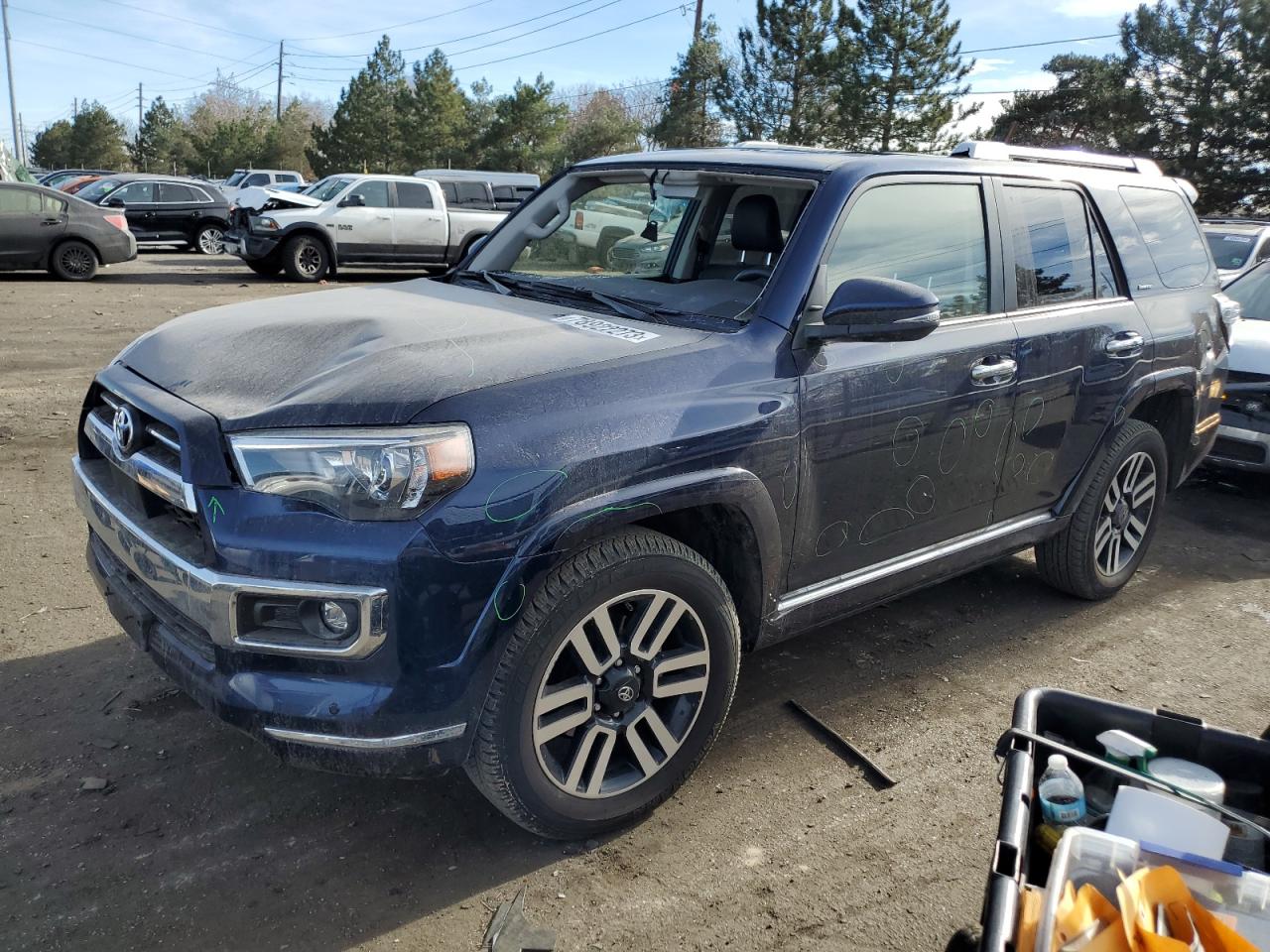 Изображение 1 2022 TOYOTA 4RUNNER LIMITED 2022 с VIN JTEKU5JR3N6006754