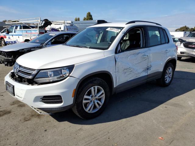 Image 1 of 2017 VOLKSWAGEN TIGUAN S 2017 with VIN WVGBV7AX7HK013001