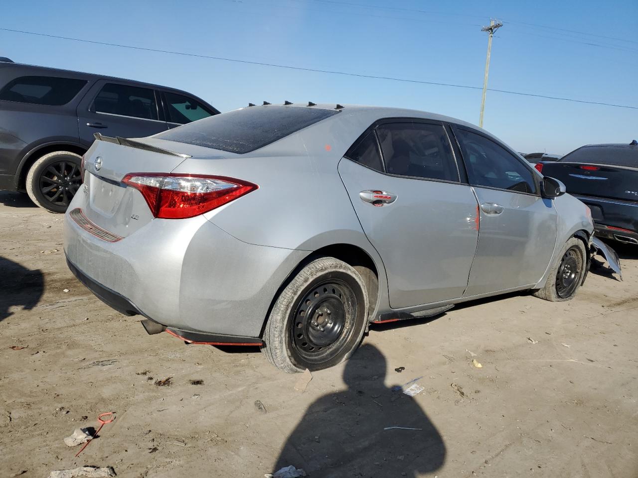 Image 3 of 2014 TOYOTA COROLLA L 2014 with VIN 2T1BURHE2EC186624