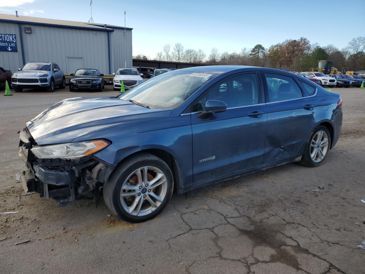 Image 1 of 2018 FORD FUSION SE HYBRID 2018 with VIN 3FA6P0LU0JR137838