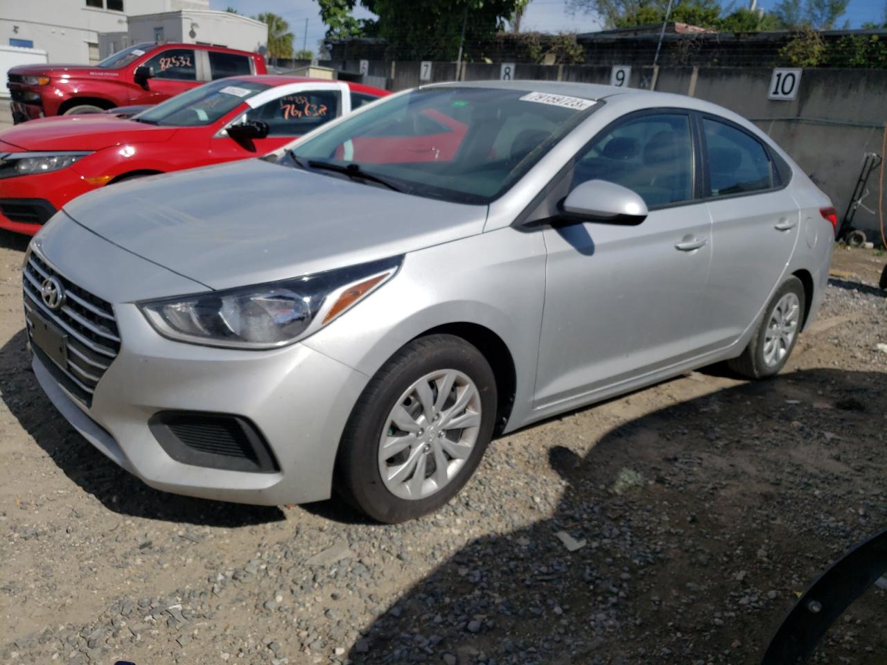 Image 1 of 2021 HYUNDAI ACCENT SE 2021 with VIN 3KPC24A67ME130100