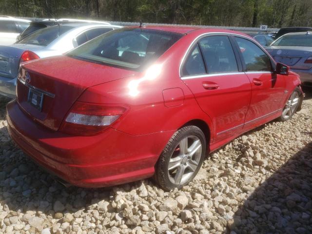 Image 3 of 2010 MERCEDES-BENZ C 300 2010 with VIN WDDGF5EB0AR099362