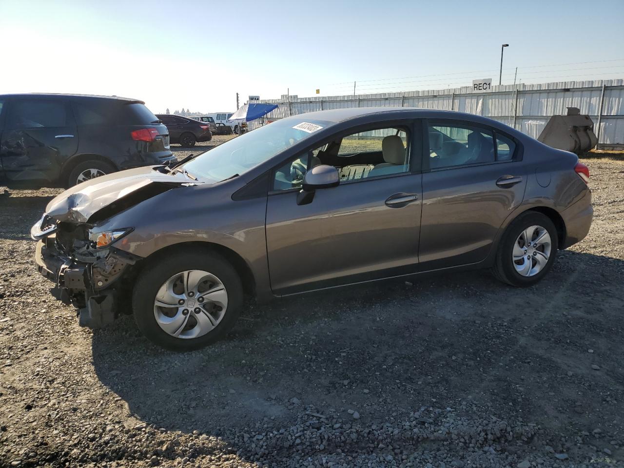 Изображение 1 2013 HONDA CIVIC LX 2013 с VIN 2HGFB2F57DH514983