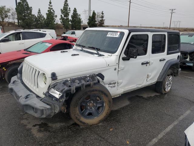 Image 1 of 2018 JEEP WRANGLER UNLIMITED SPORT 2018 with VIN 1C4HJXDGXJW179341