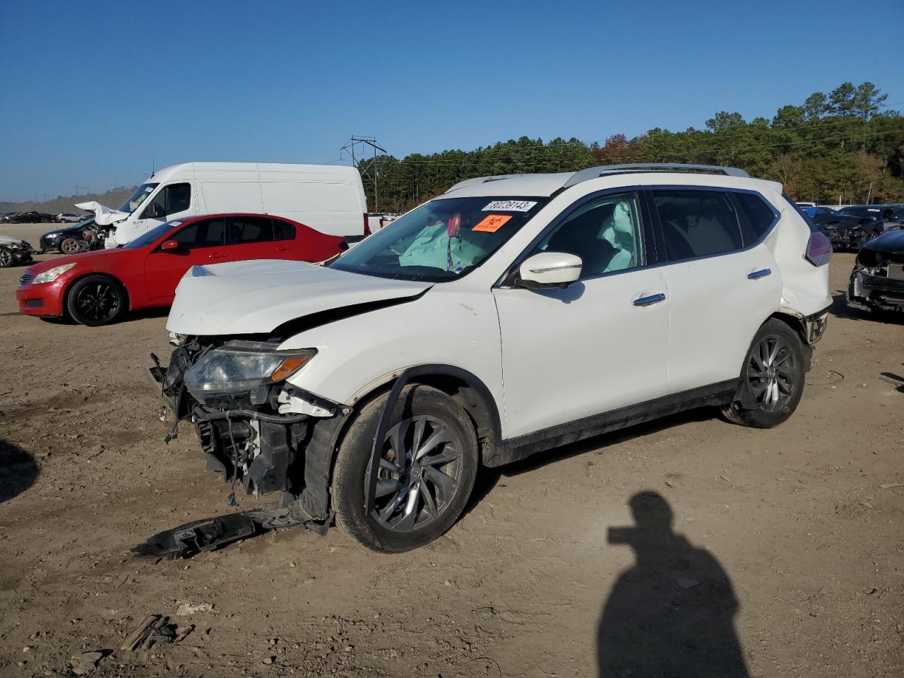 Изображение 1 2014 NISSAN ROGUE S 2014 с VIN 5N1AT2MT0EC857156