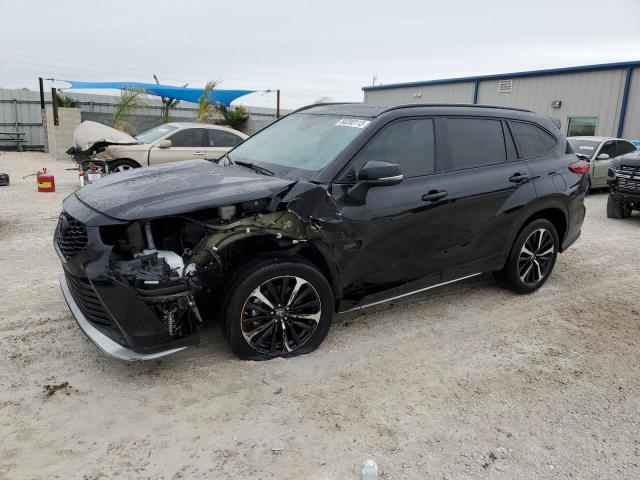 Изображение 1 2021 TOYOTA HIGHLANDER XSE 2021 с VIN 5TDLZRAH9MS053570