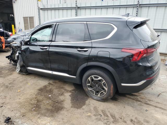 Image 2 of 2022 HYUNDAI SANTA FE BLUE 2022 with VIN KM8S2DA19NU057410