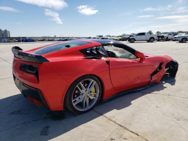 Obraz 3 z 2018 CHEVROLET CORVETTE STINGRAY 3LT 2018 z VIN 1G1YF2D75J5104520
