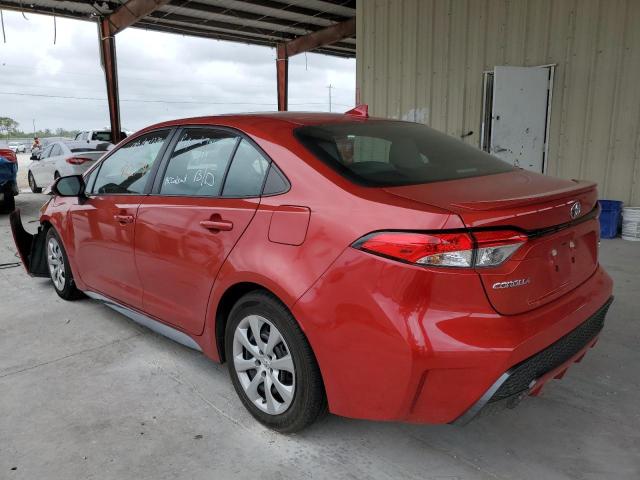 Image 2 of 2020 TOYOTA COROLLA SE 2020 with VIN 5YFS4RCE7LP050770