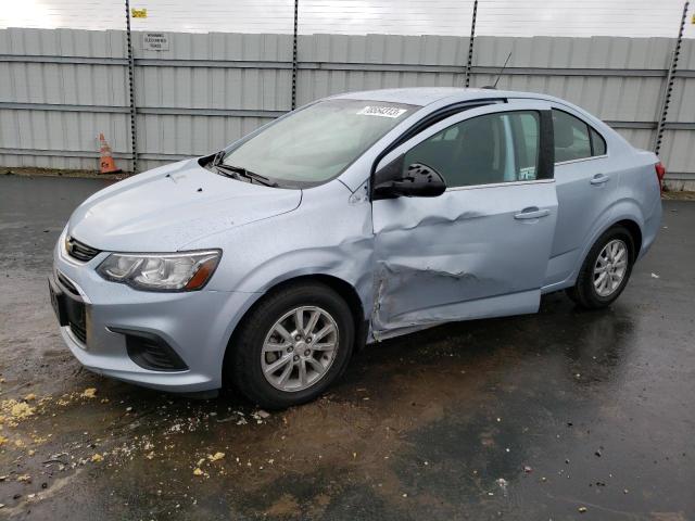 Image 1 of 2018 CHEVROLET SONIC LT 2018 with VIN 1G1JD5SG6J4109405