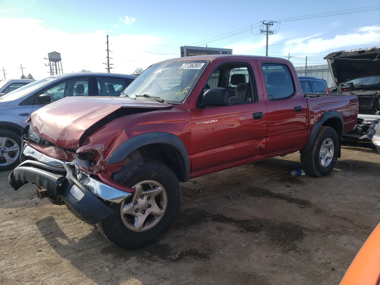 Image 1 of 2003 TOYOTA TACOMA DOUBLE CAB 2003 with VIN 5TEHN72N13Z254505
