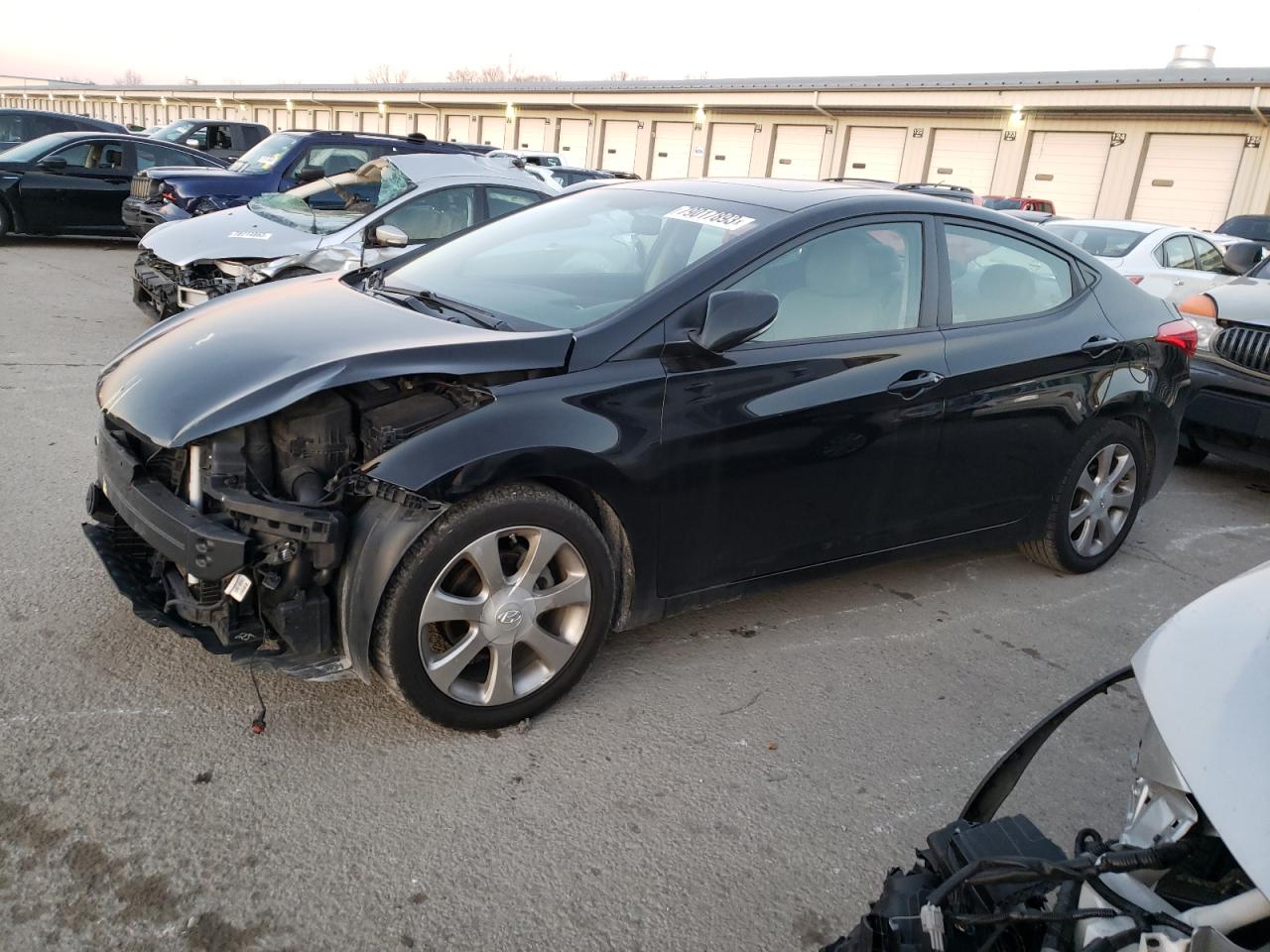 Image 1 of 2011 HYUNDAI ELANTRA GLS 2011 with VIN 5NPDH4AE5BH007477