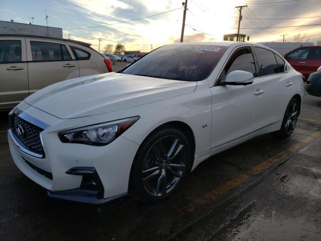 Image 1 of 2019 INFINITI Q50 LUXE 2019 with VIN JN1EV7AR8KM591058